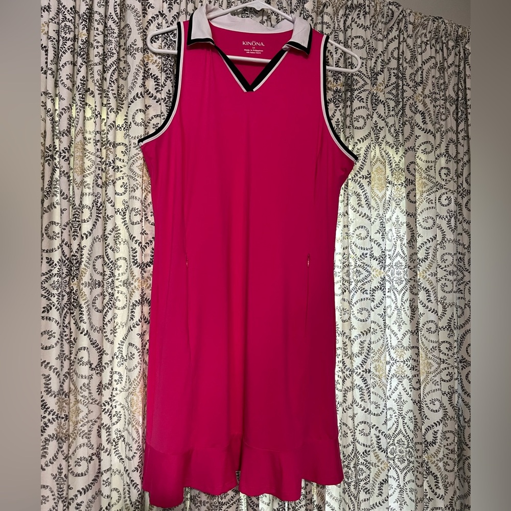 Kinona Hot Pink golf dress size Medium